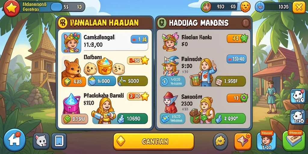 Tampilan antarmuka yang menarik dan mudah digunakan.